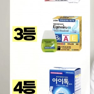 약사들이 정리한 인공눈물 등급표